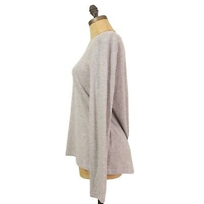 Papinelle Australia Sleep Top S Long Sleeve Soft Brushed Viscose Gray Euc B86 — image 3 of 5